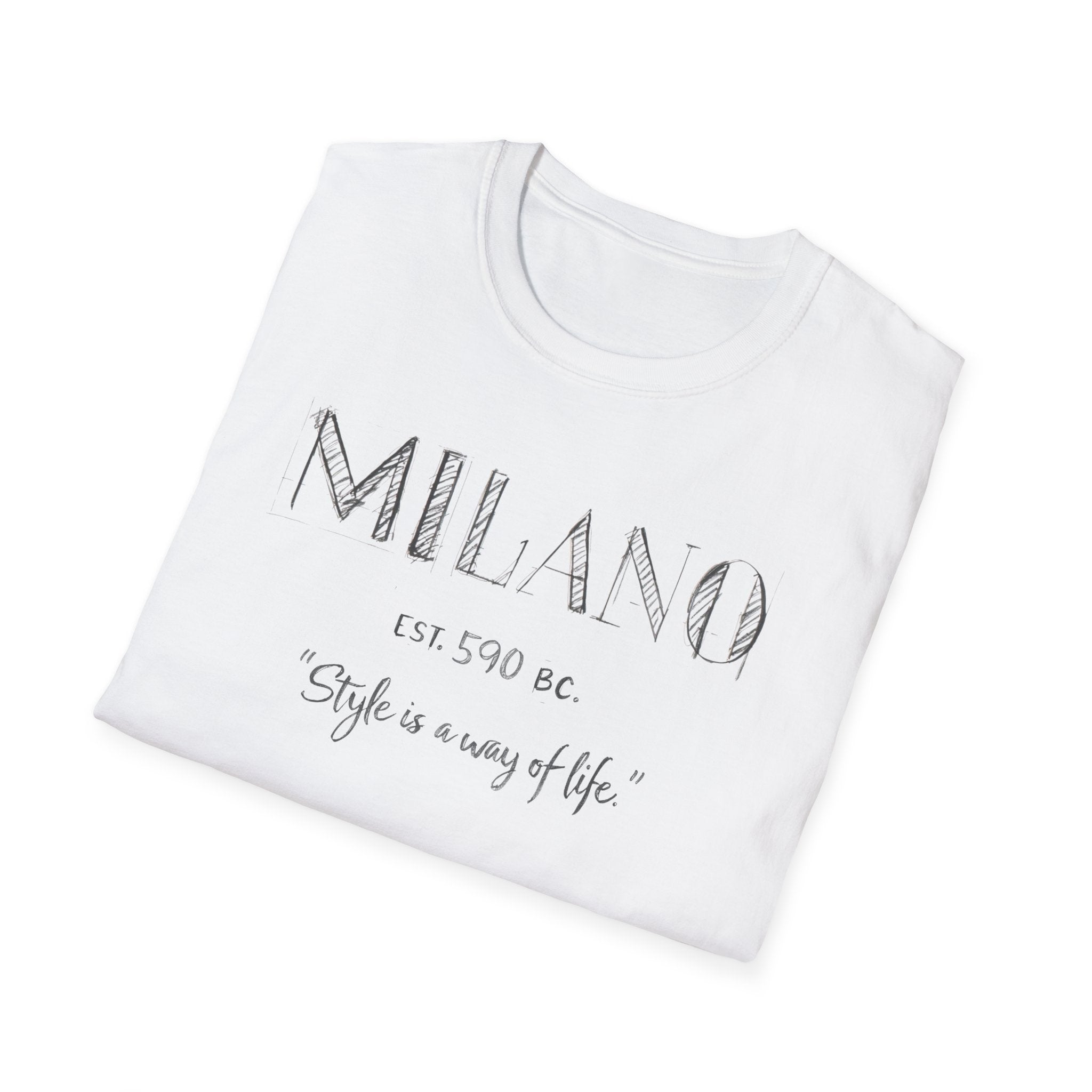 Milano “Style is a Way of Life” T‑Shirt