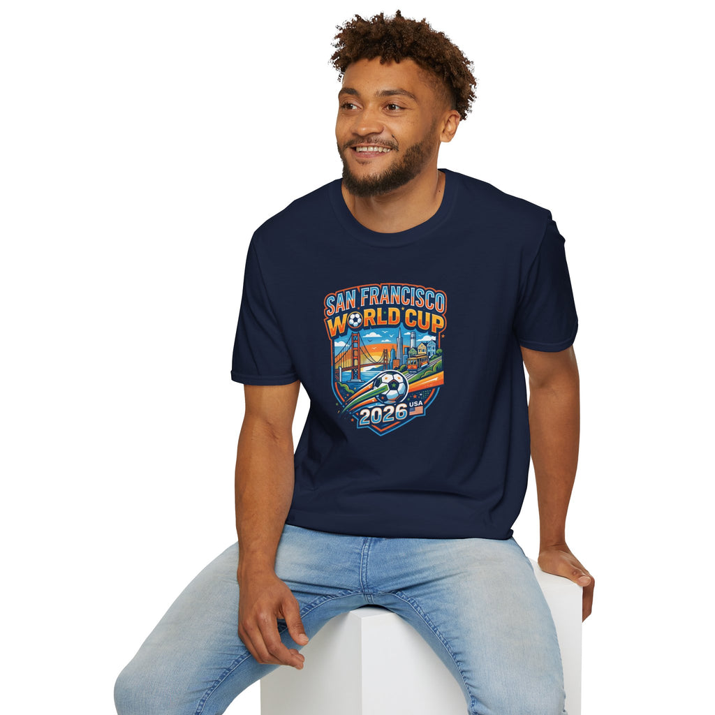 San Francisco World Cup 2026 T-Shirt — Vintage City Soccer Crest