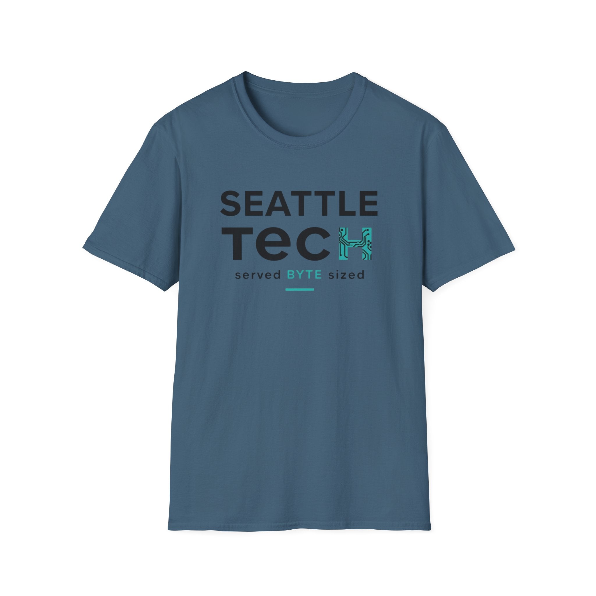 Seattle Tech T-Shirt — 'served BYTE sized' Techie Tee