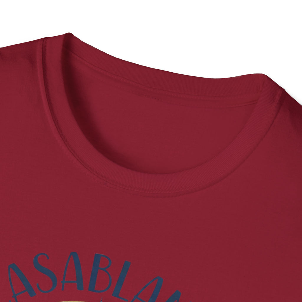 Casablanca Vintage Travel T-Shirt — Morocco World Cup 2026 Souvenir