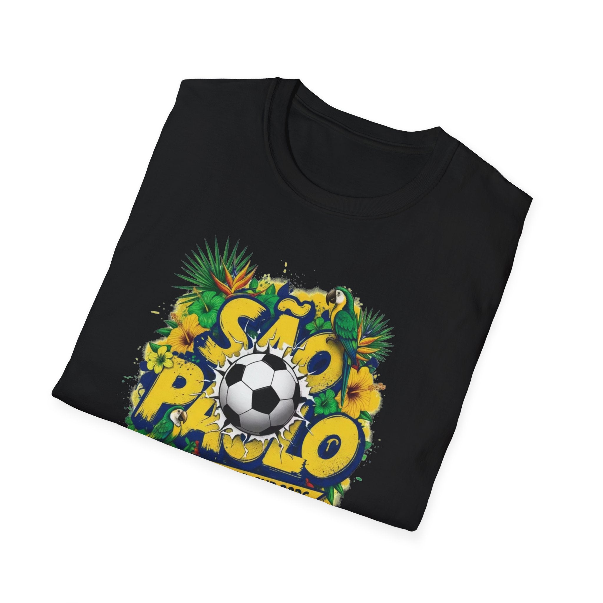 São Paulo Soccer T-Shirt – Brazil World Cup 2026 Football Tee