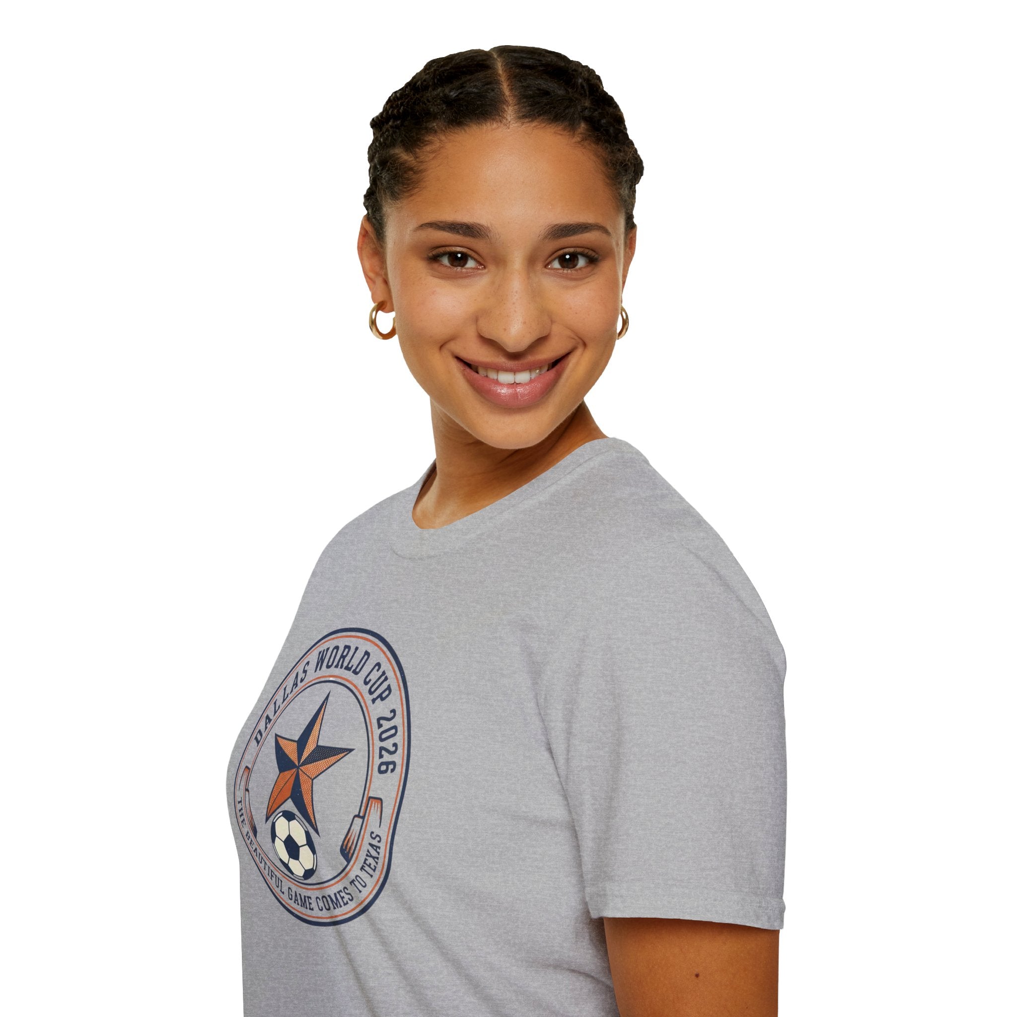Dallas World Cup 2026 Soccer Badge T-Shirt