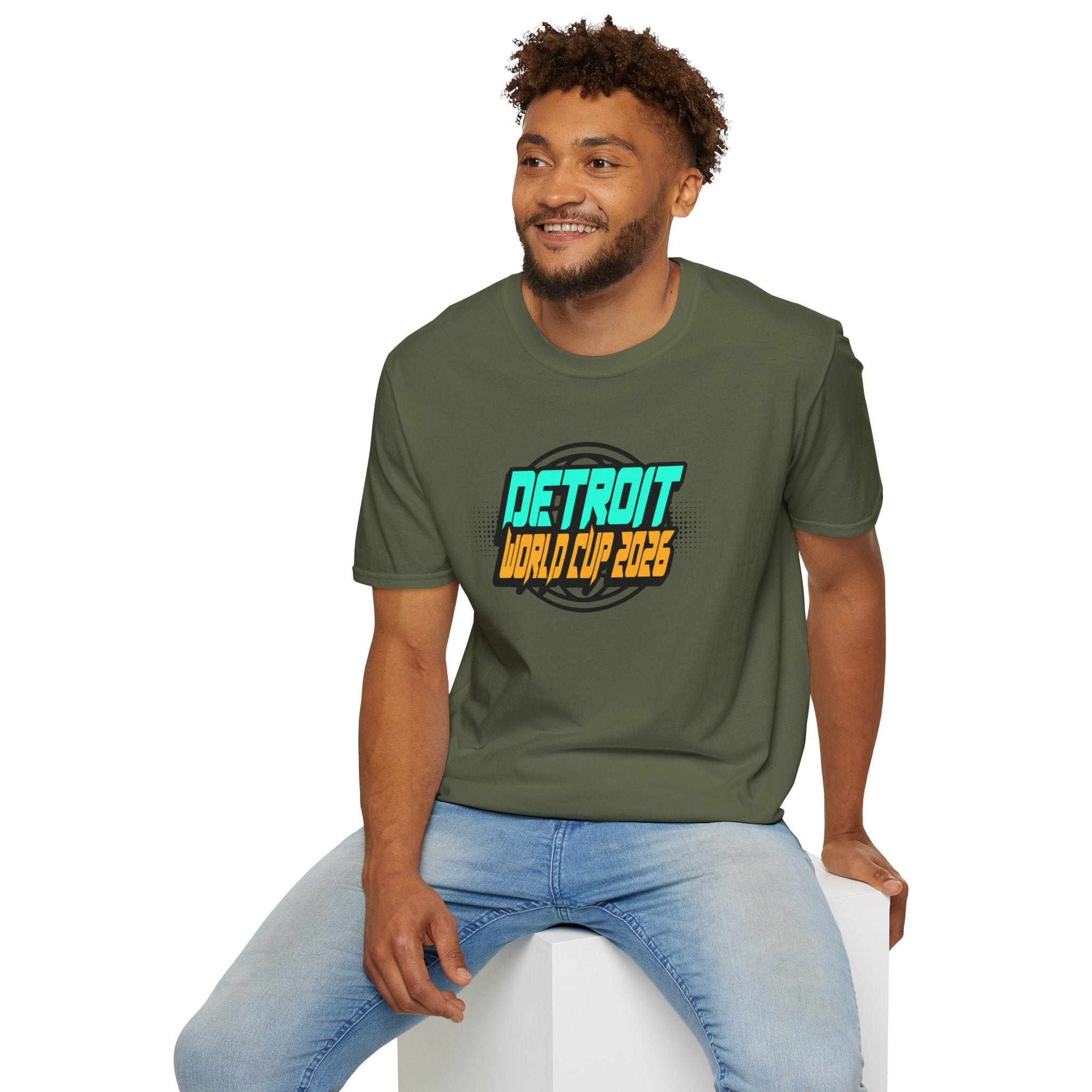 Detroit World Cup 2026 T-Shirt — Retro Soccer Graphic Tee