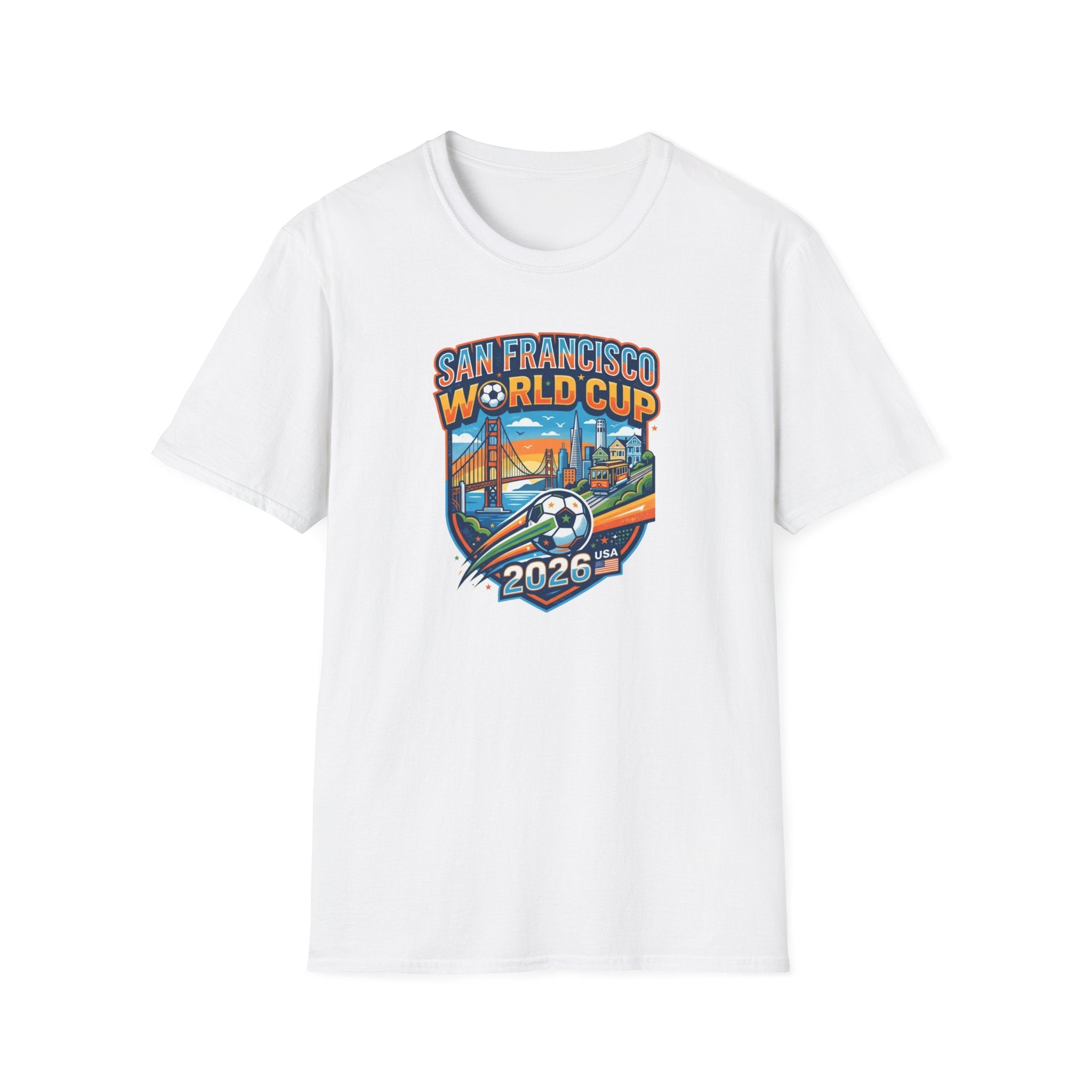 San Francisco World Cup 2026 T-Shirt — Vintage City Soccer Crest