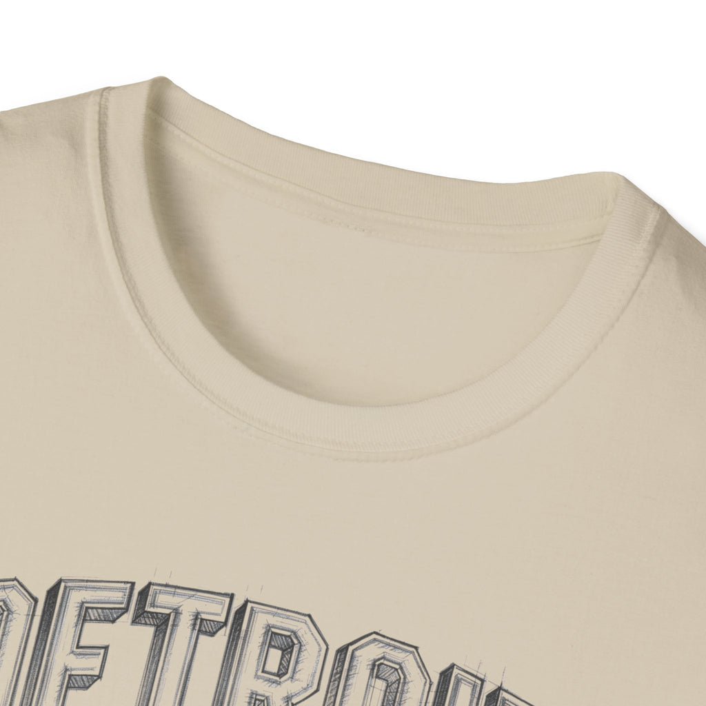 Detroit 1761 T-Shirt — Built Tough, Dream Bigger Vintage City Tee
