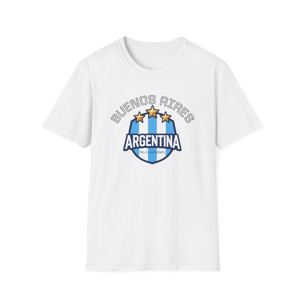 Argentina Buenos Aires Soccer Crest T-Shirt