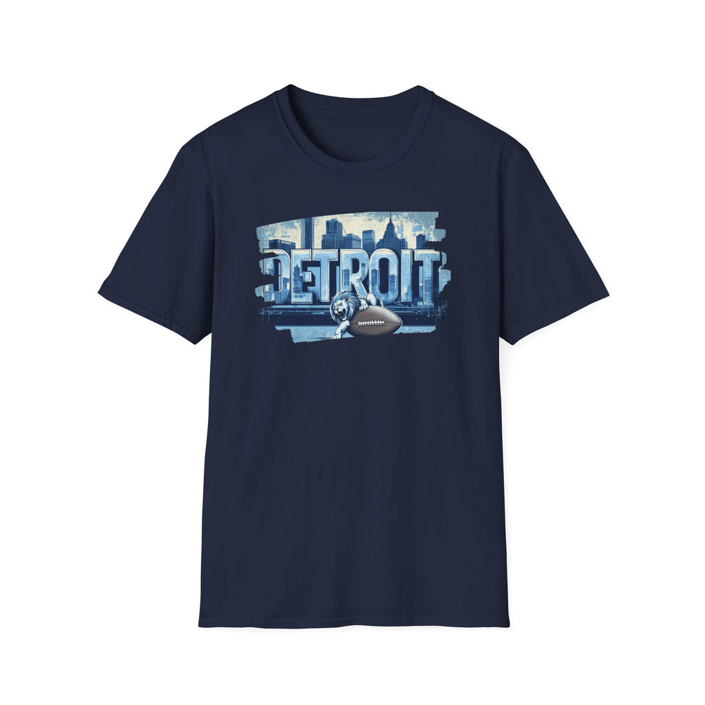 Detroit Skyline Graphic Tee | Detroit City Map, Urban Motor City