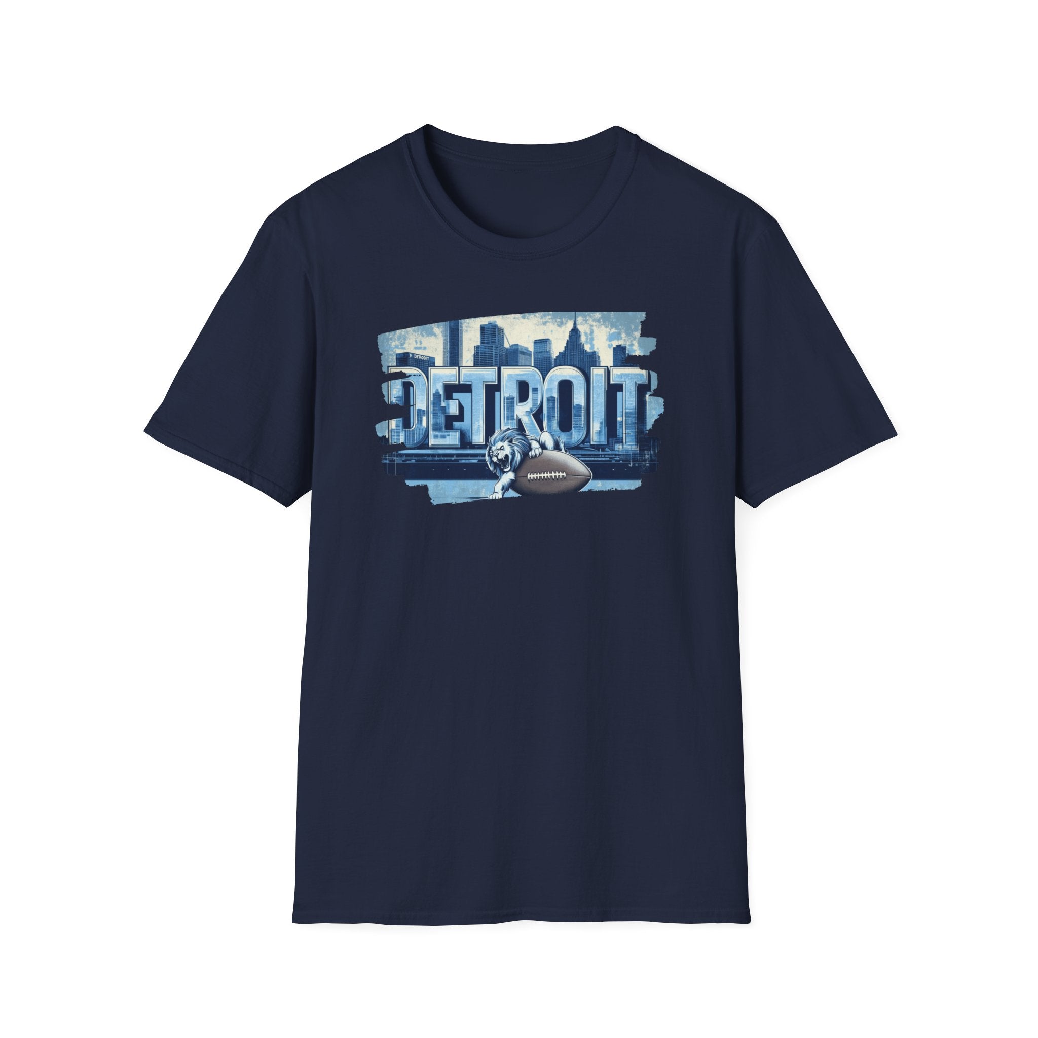 Detroit Skyline Graphic Tee | Detroit City Map, Urban Motor City
