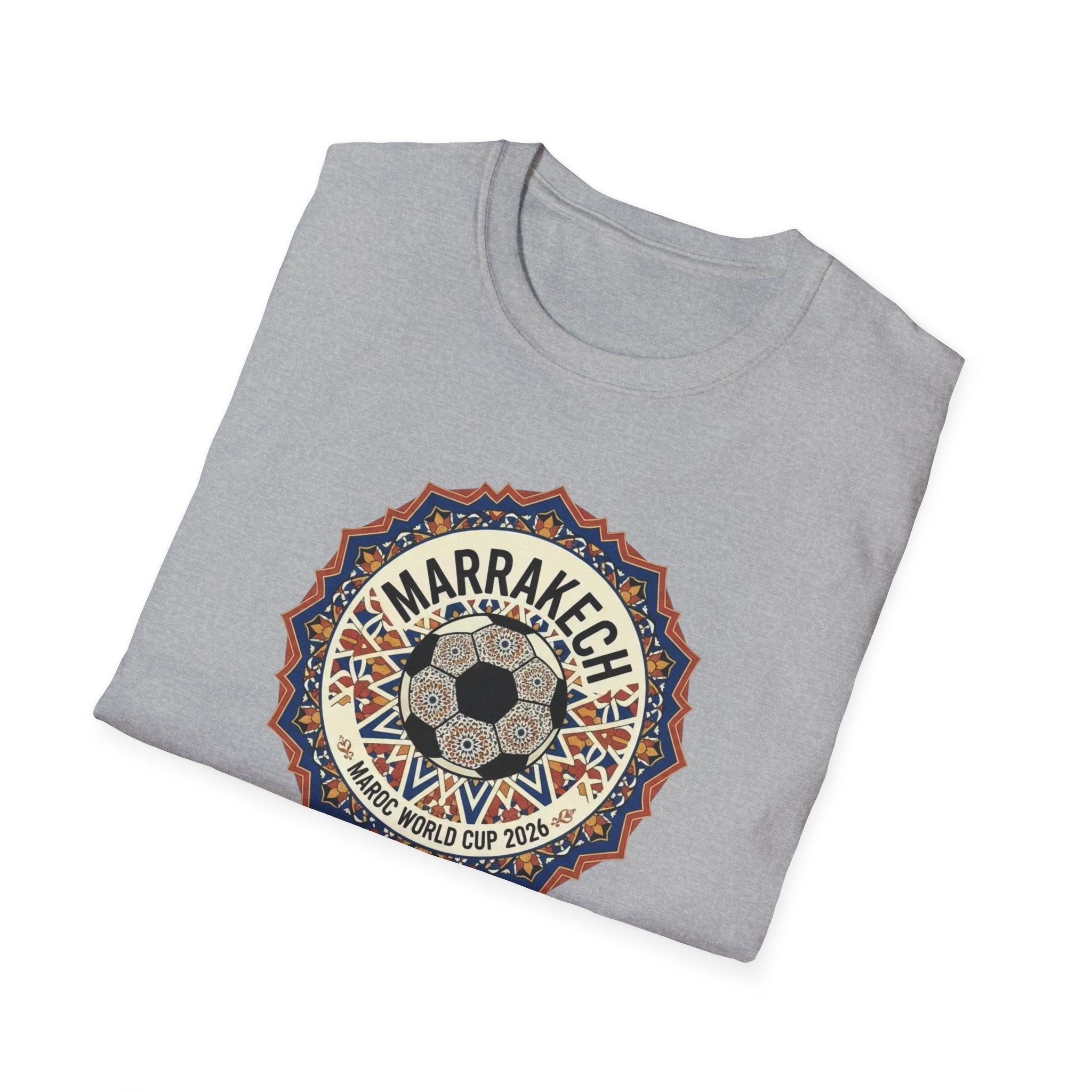 Marrakech Mosaic T-Shirt — Vintage Moroccan Mandala Travel Tee