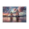 Tower Bridge Sunset Canvas
