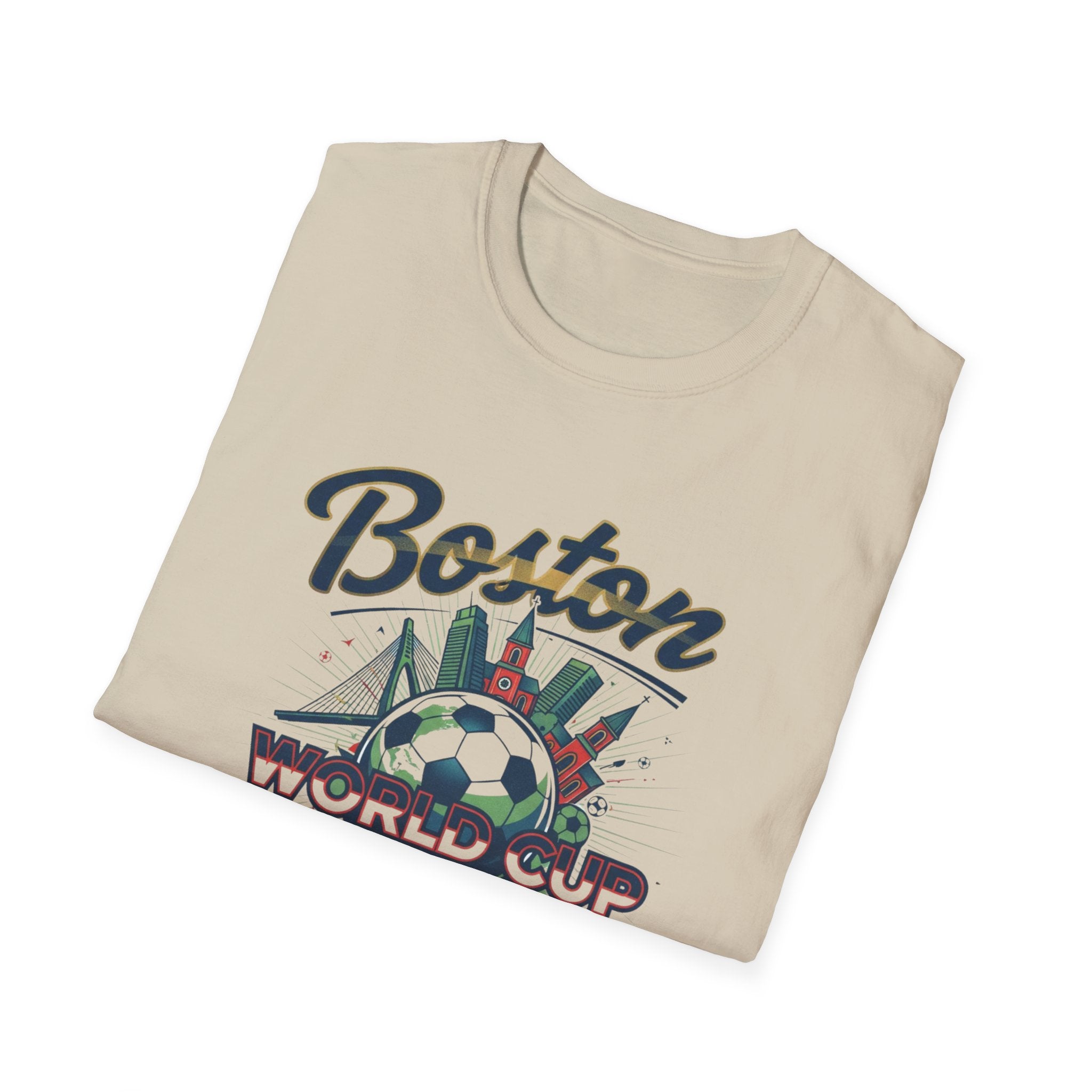 Boston World Cup 2026 Soccer T-Shirt