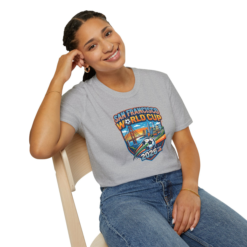 San Francisco World Cup 2026 T-Shirt — Vintage City Soccer Crest