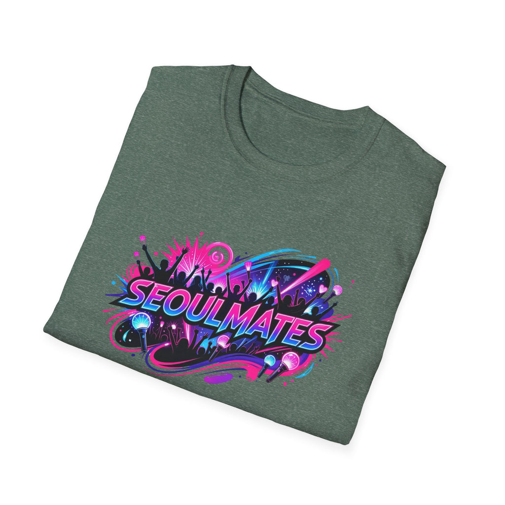 Seoulmates Graphic T-Shirt — Neon K-Pop City Vibe Tee