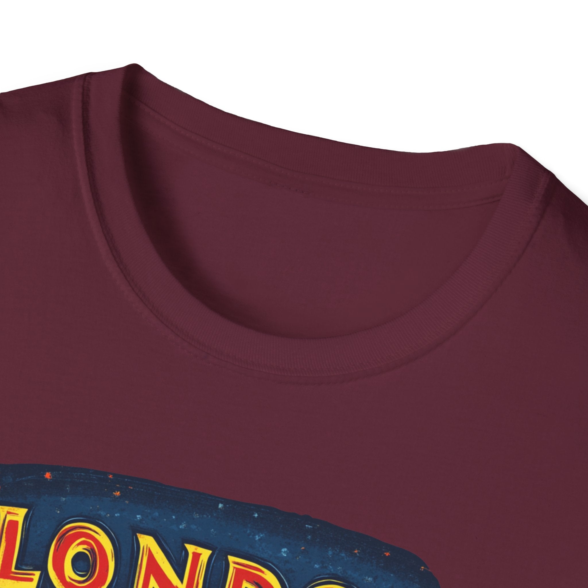 London Vintage Double-Decker Bus T-Shirt | Retro Cityscape Tee