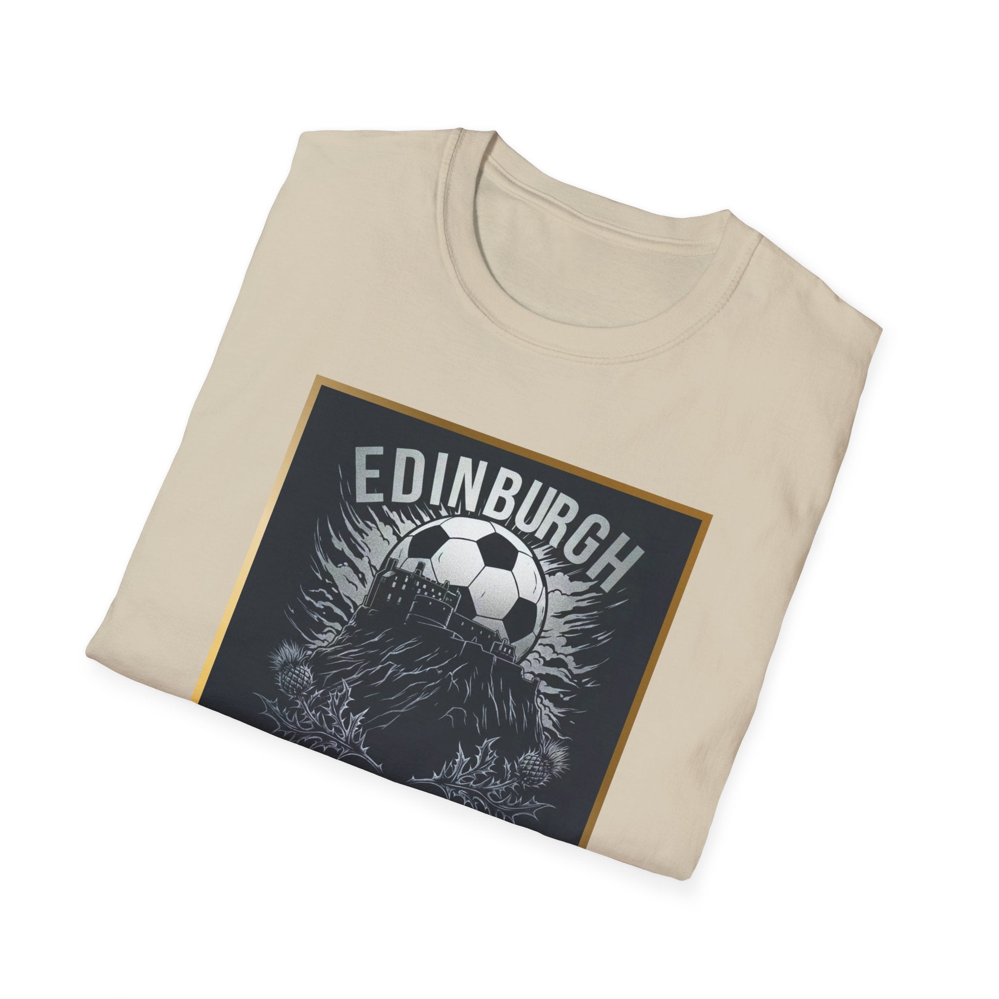 Edinburgh Soccer T-Shirt – Scotland World Cup 2026 Football Tee