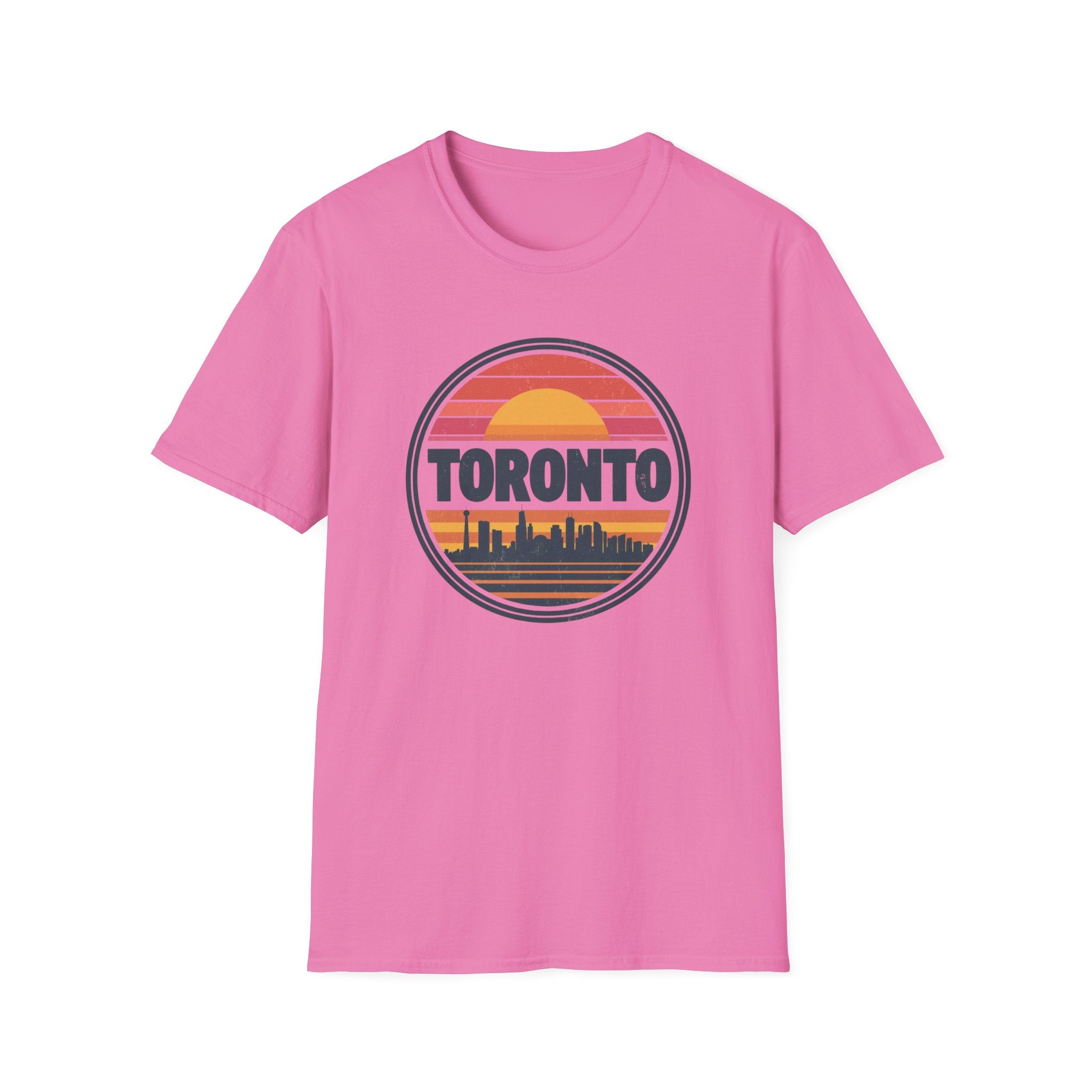 Toronto Sunset T-Shirt — Retro City Skyline Graphic Tee