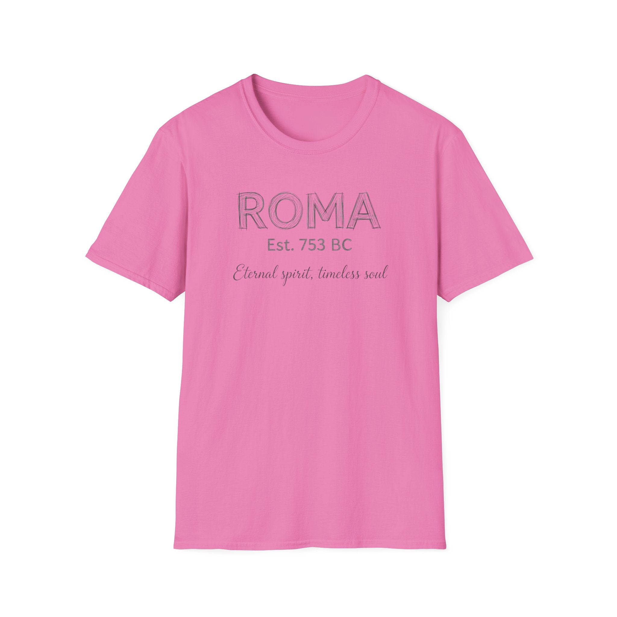 Roma Est. 753 BC T-Shirt – Vintage Rome Travel Tee