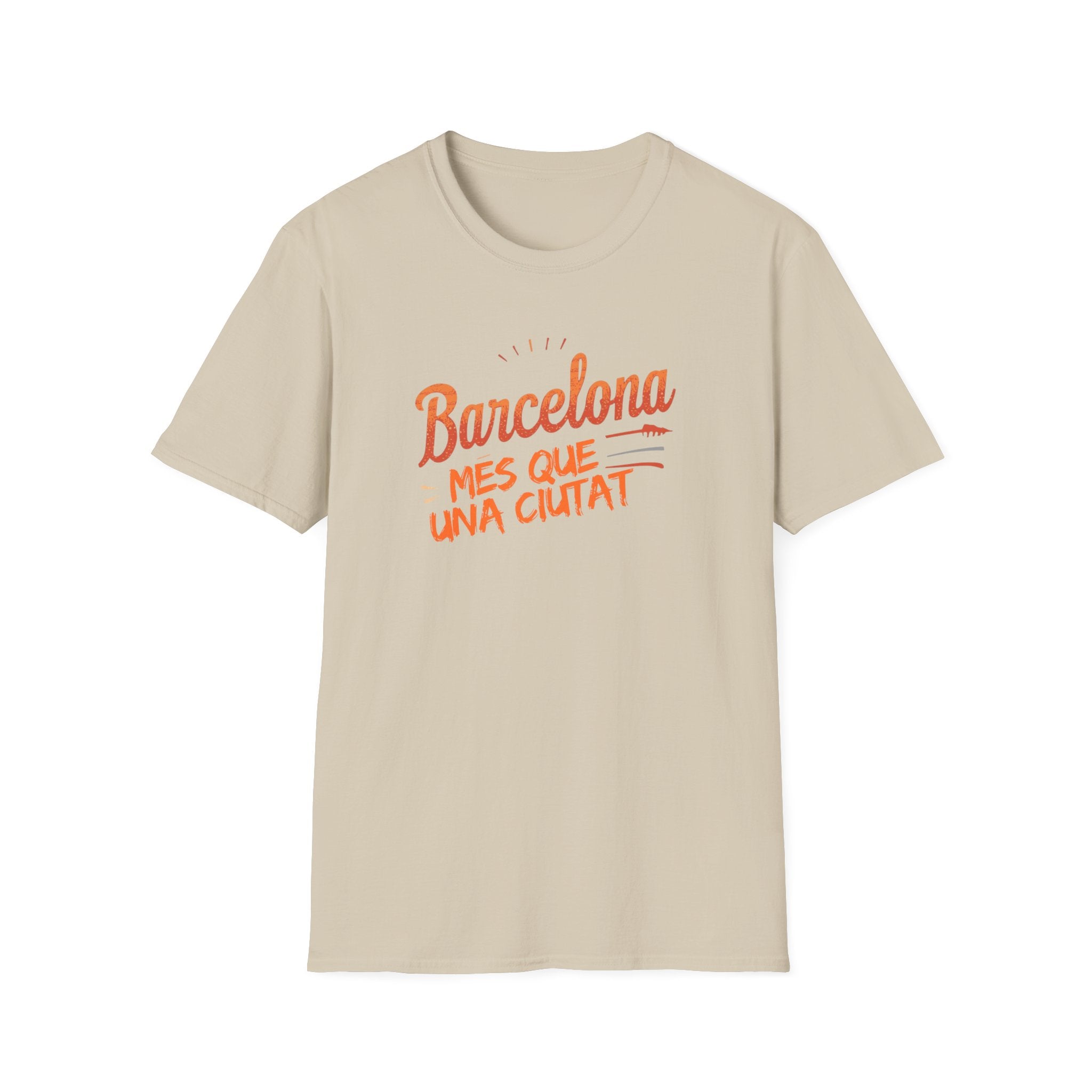 Barcelona Mes Que Una Ciutat T-Shirt | Catalonia Spanish City Tee