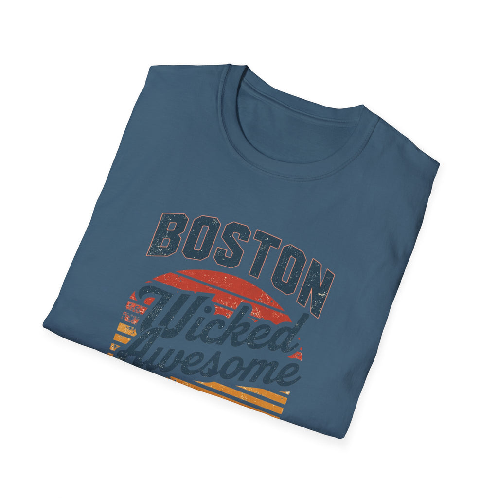 Boston Wicked Awesome T-Shirt — Retro City Pride Tee