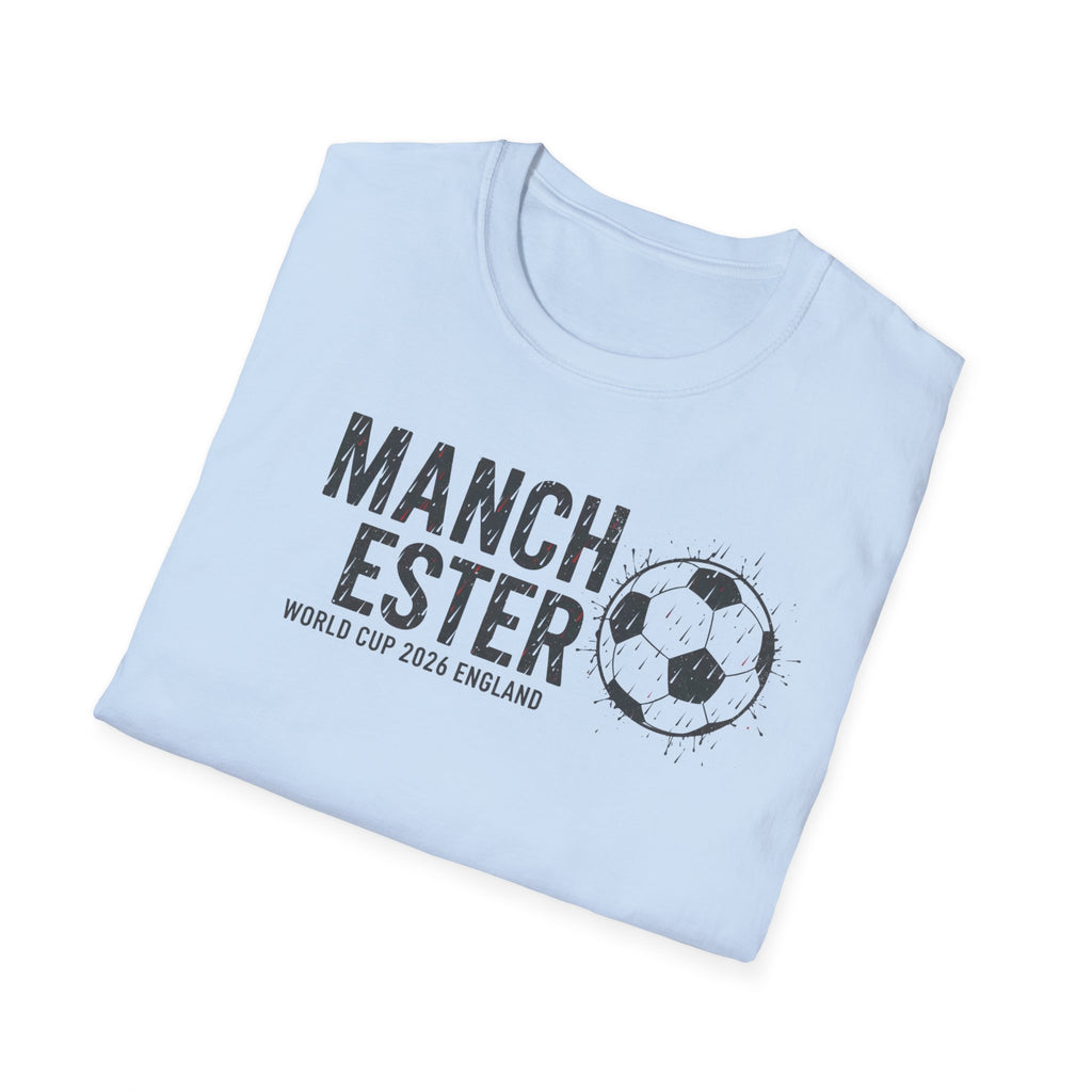 Manchester Soccer T-Shirt – Vintage Football Graphic Tee