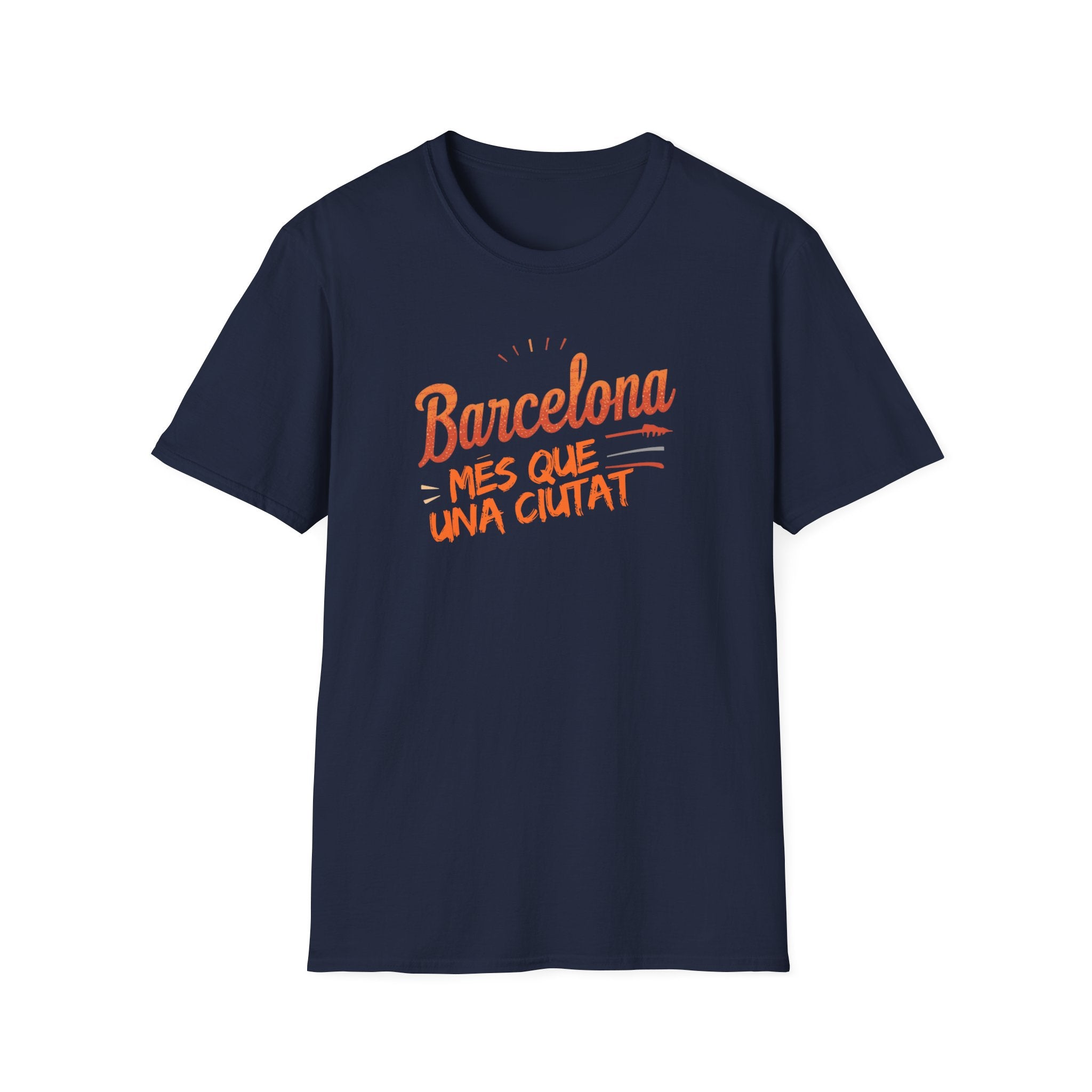 Barcelona Mes Que Una Ciutat T-Shirt | Catalonia Spanish City Tee