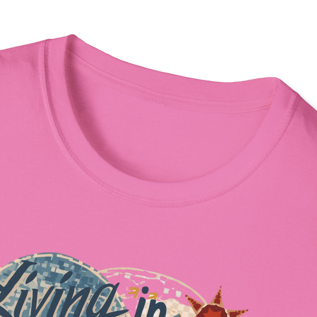 Barcelona Art Tee — "Living in Barcelona is an Art, Mostly Abstract" Graphic T-Shirt