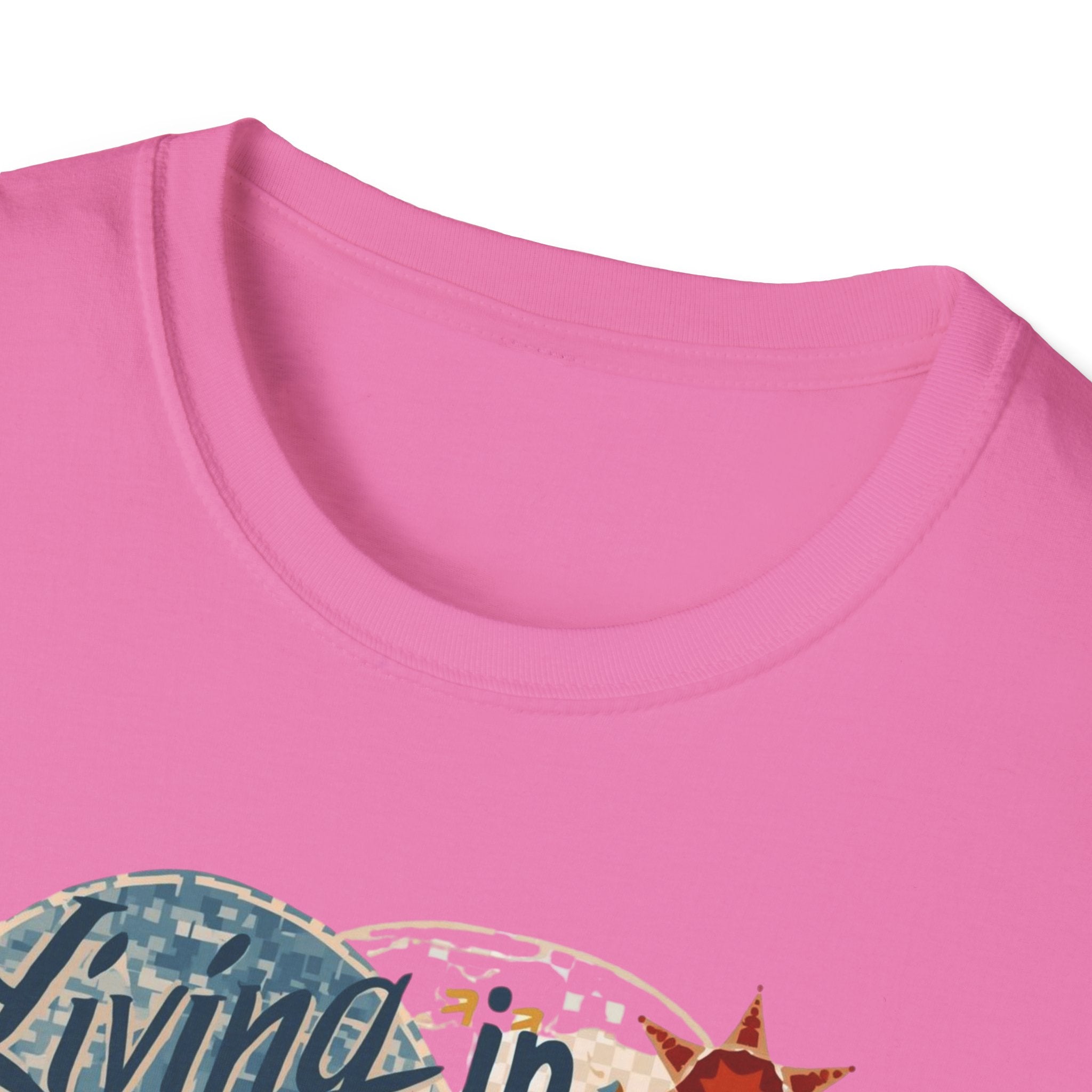 Barcelona Art Tee — "Living in Barcelona is an Art, Mostly Abstract" Graphic T-Shirt