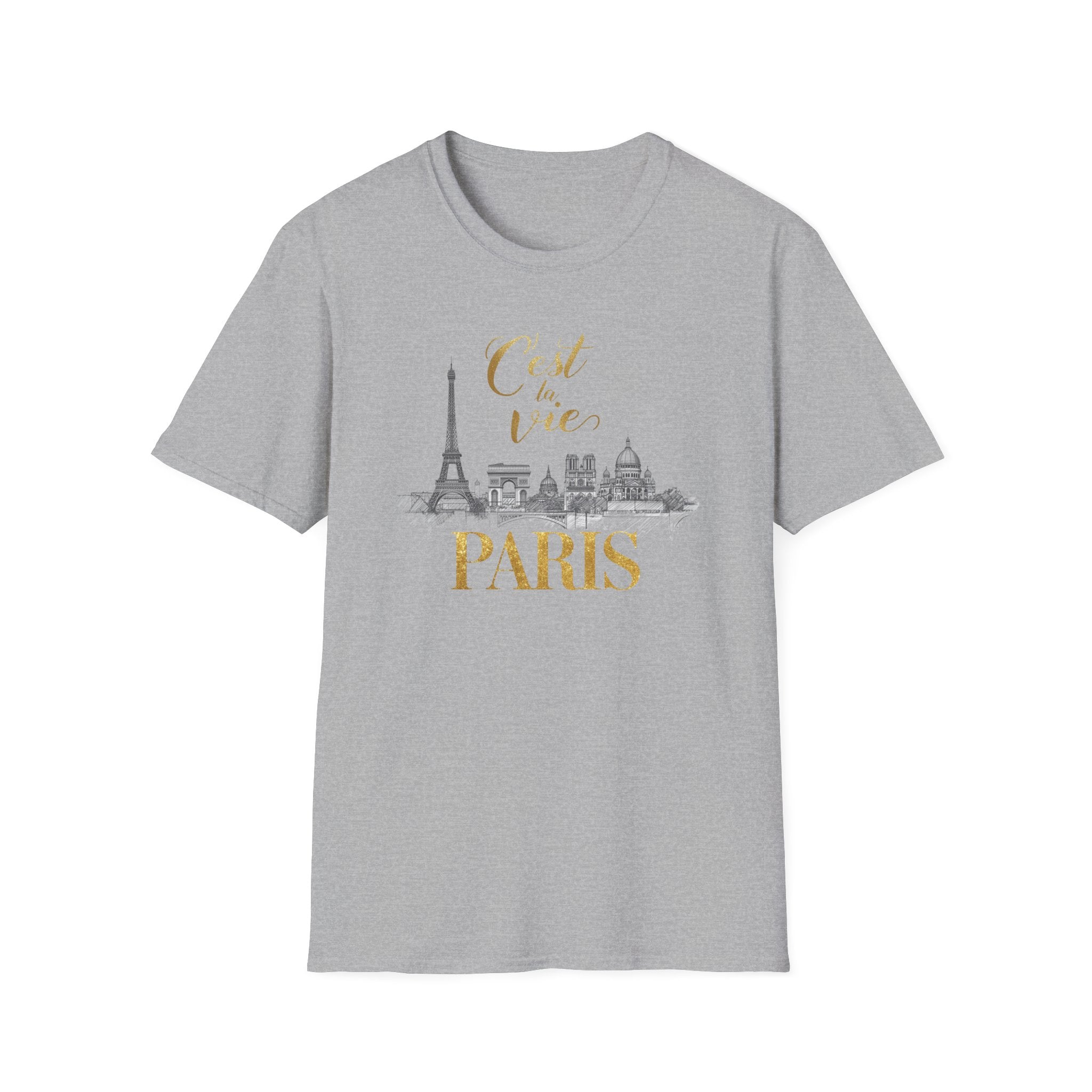 Paris Skyline T-Shirt | C'est la Vie Paris Graphic Tee