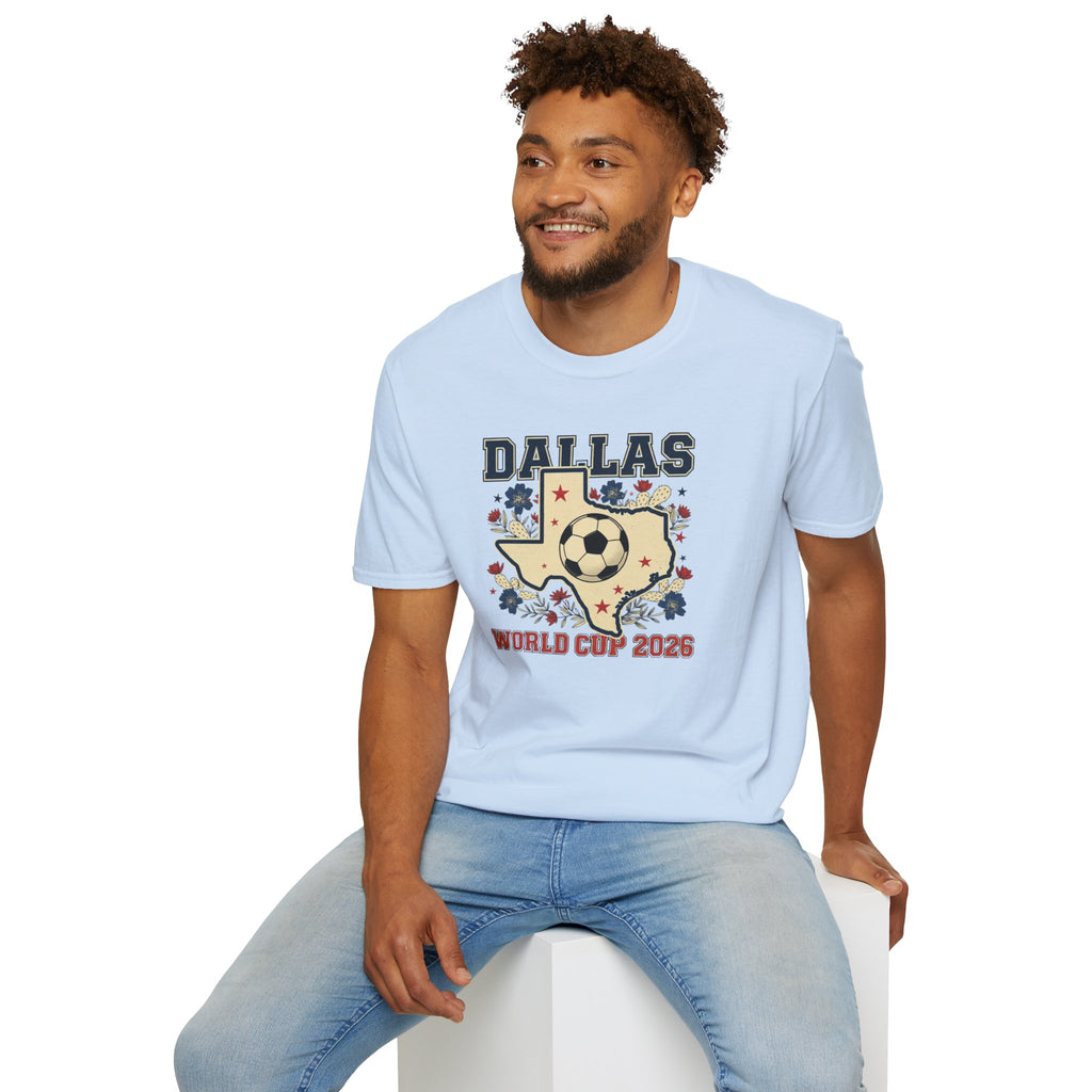 Dallas World Cup 2026 Soccer T-Shirt