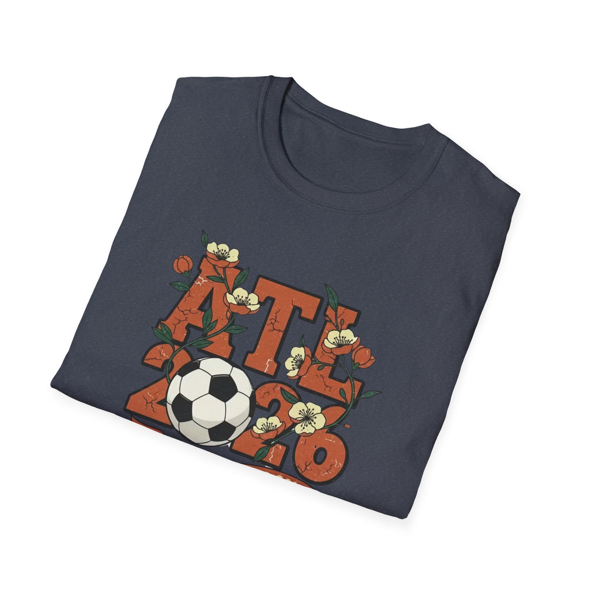Atlanta (ATL) World Cup 2030 Soccer T-Shirt — "World Cup Comes South" Retro Design