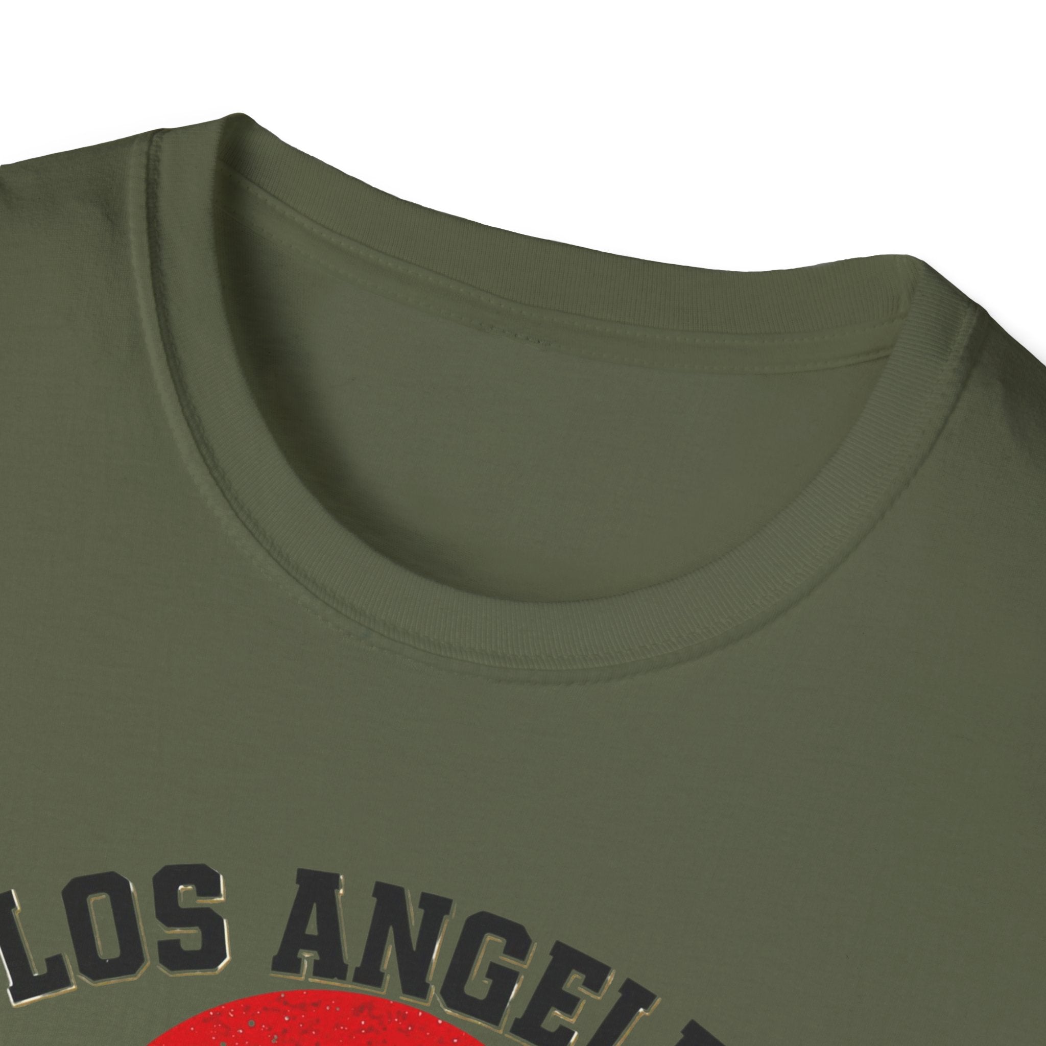 Los Angeles Vintage Sunset T-Shirt — "I’m Just Here for the Street Cred" Car Graphic