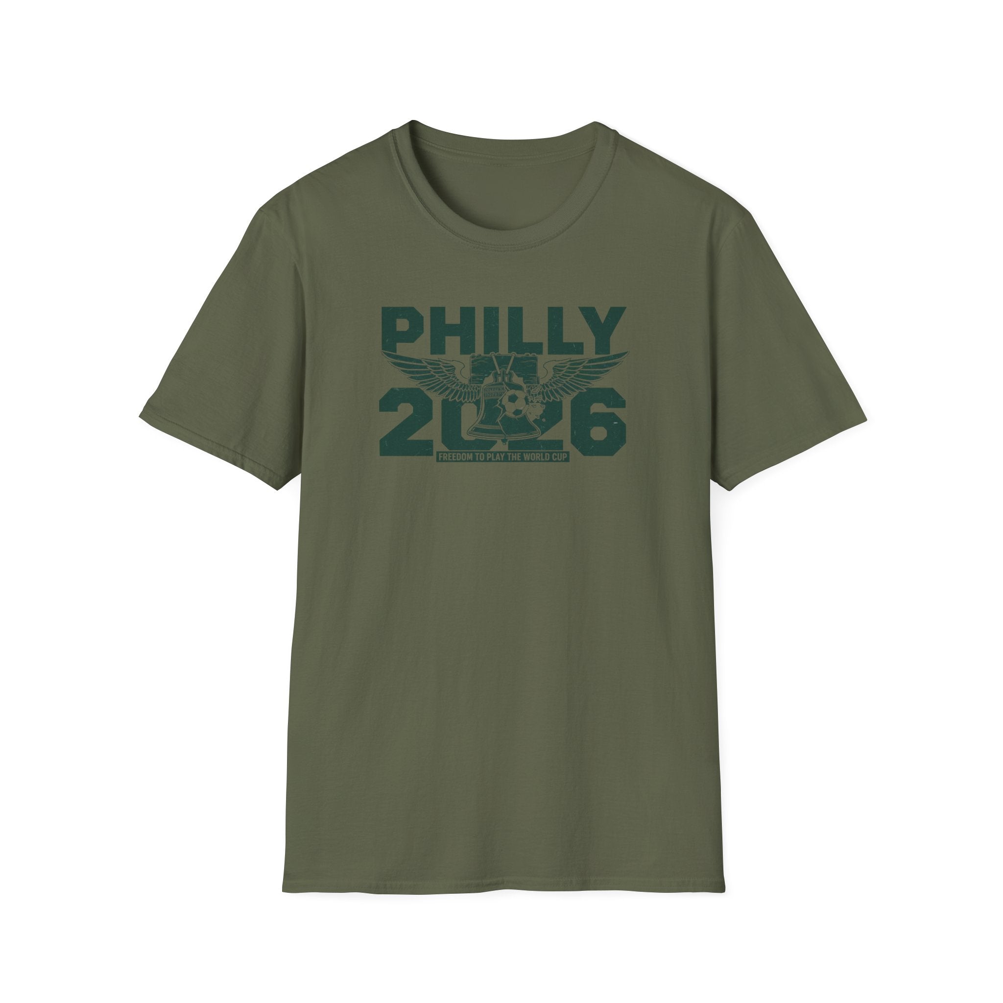 Philly 206 Eagles Vintage Football T-Shirt