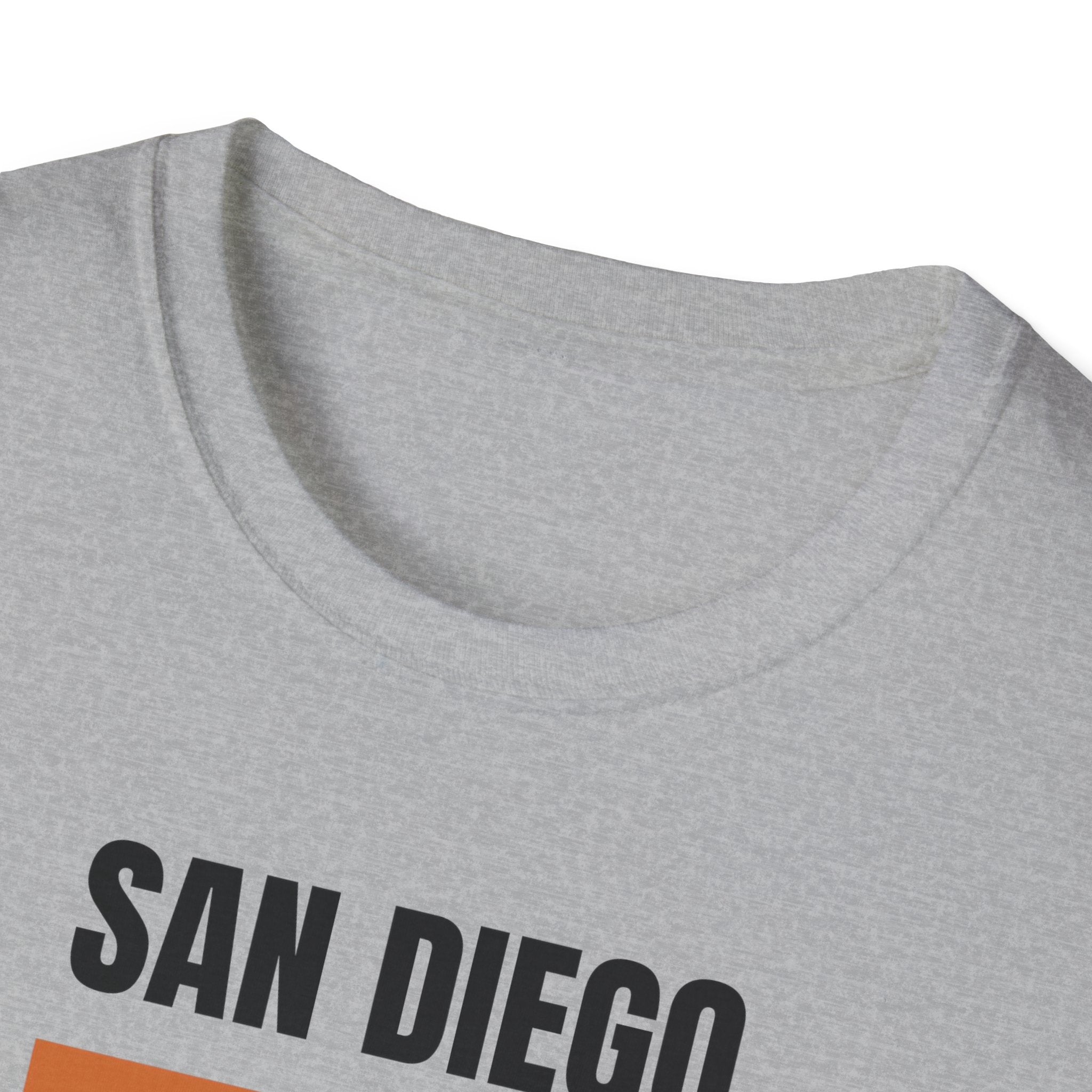 San Diego Retro Stripes T-Shirt | Vintage Sunset City Design
