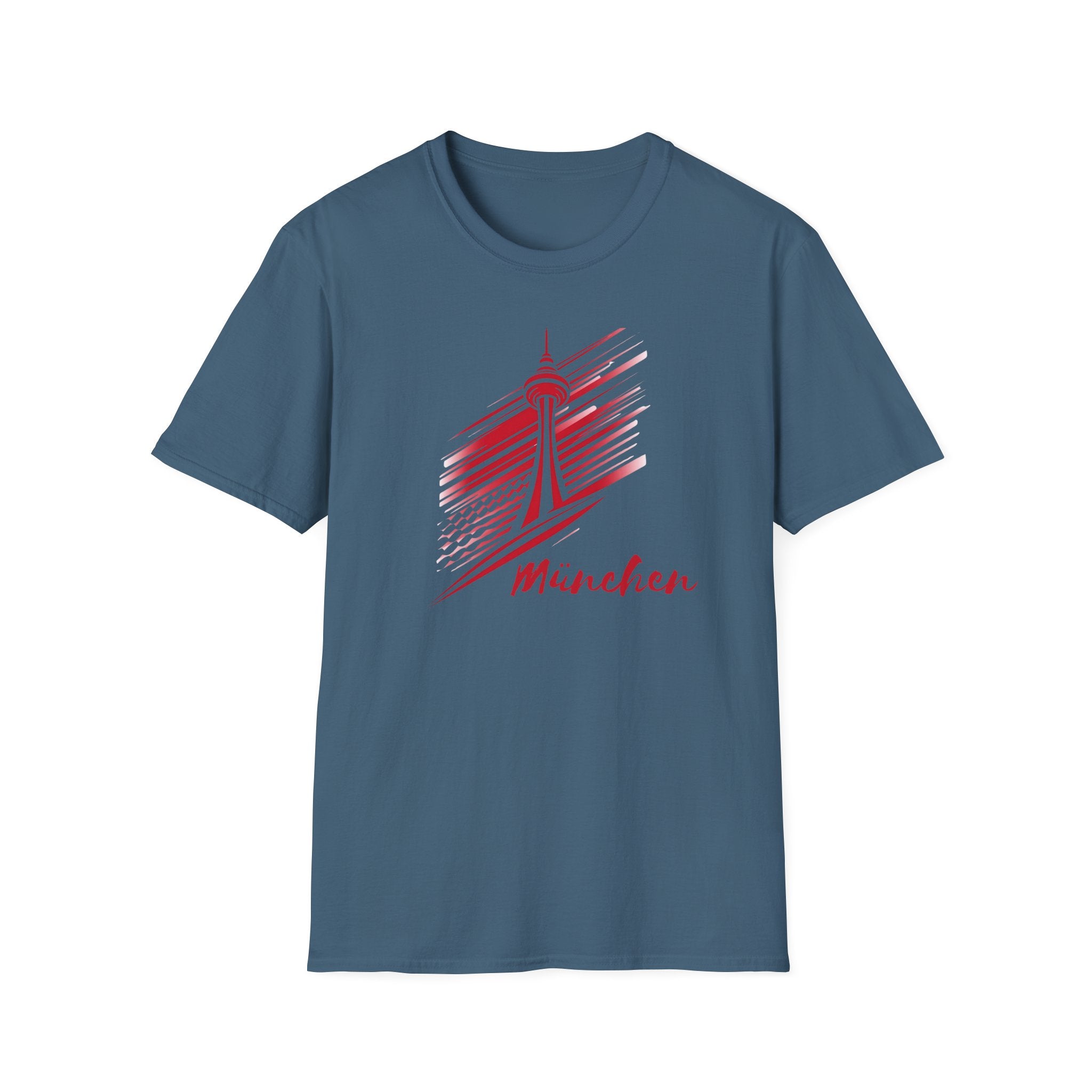 München Skyline Tee | TV Tower Sketch Graphic T-Shirt