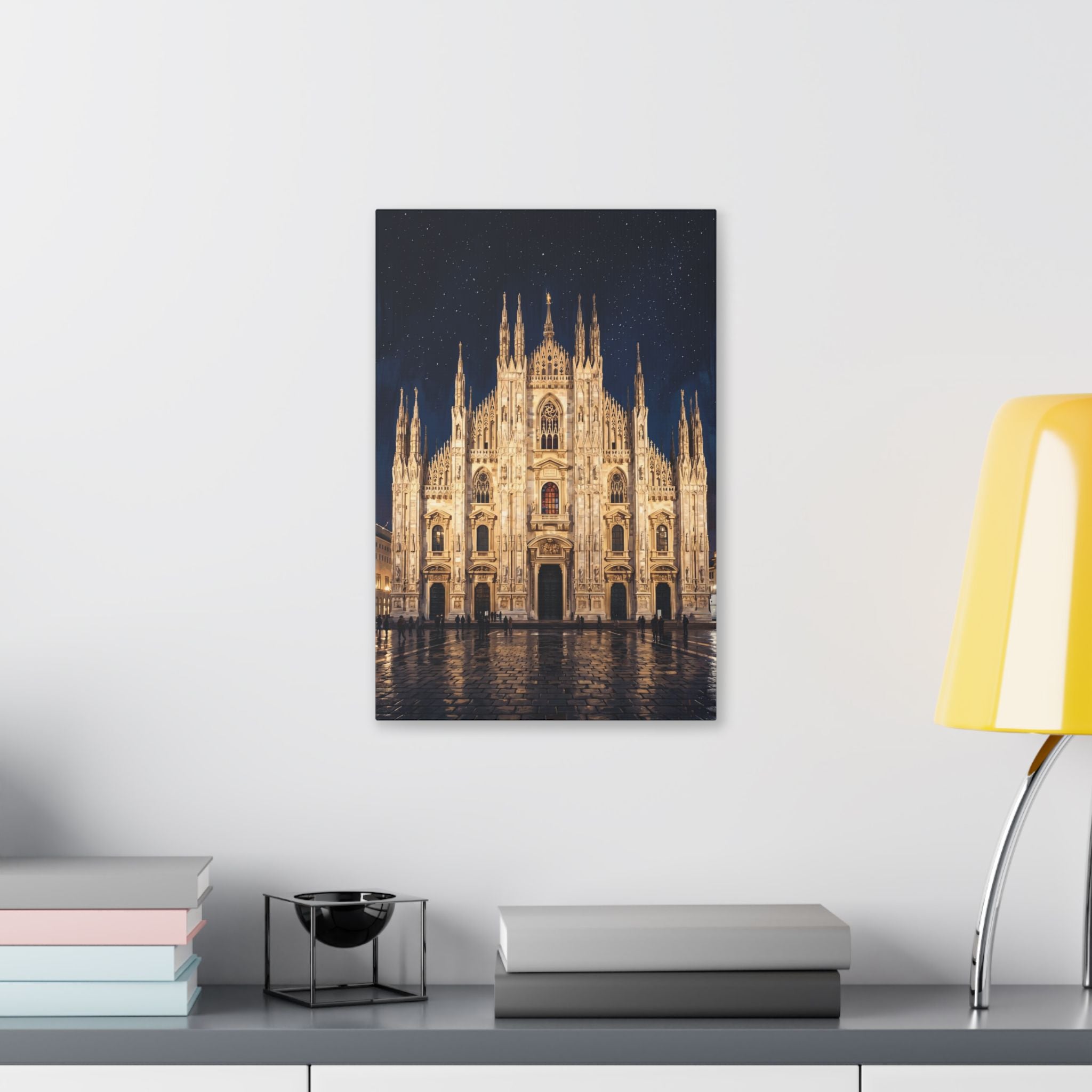 Duomo di Milano Nightscape Canvas