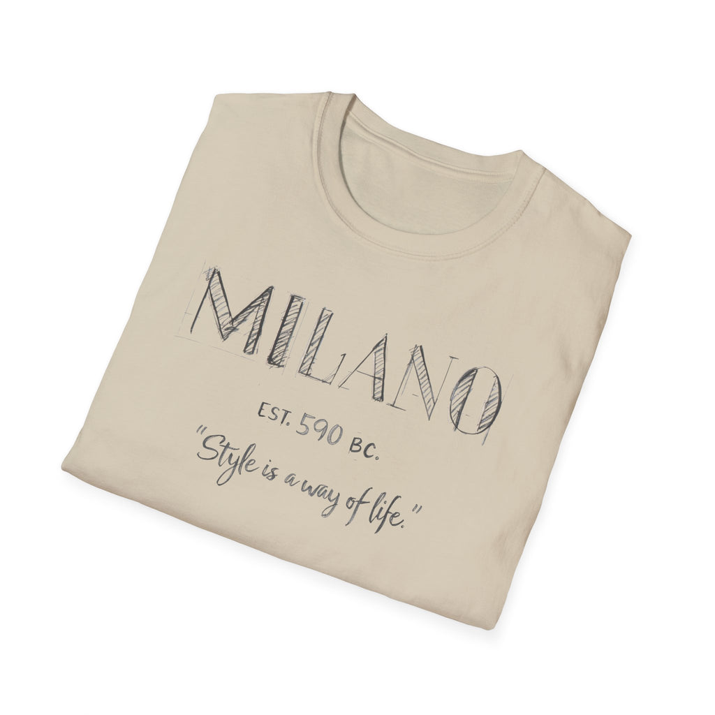 Milano “Style is a Way of Life” T‑Shirt