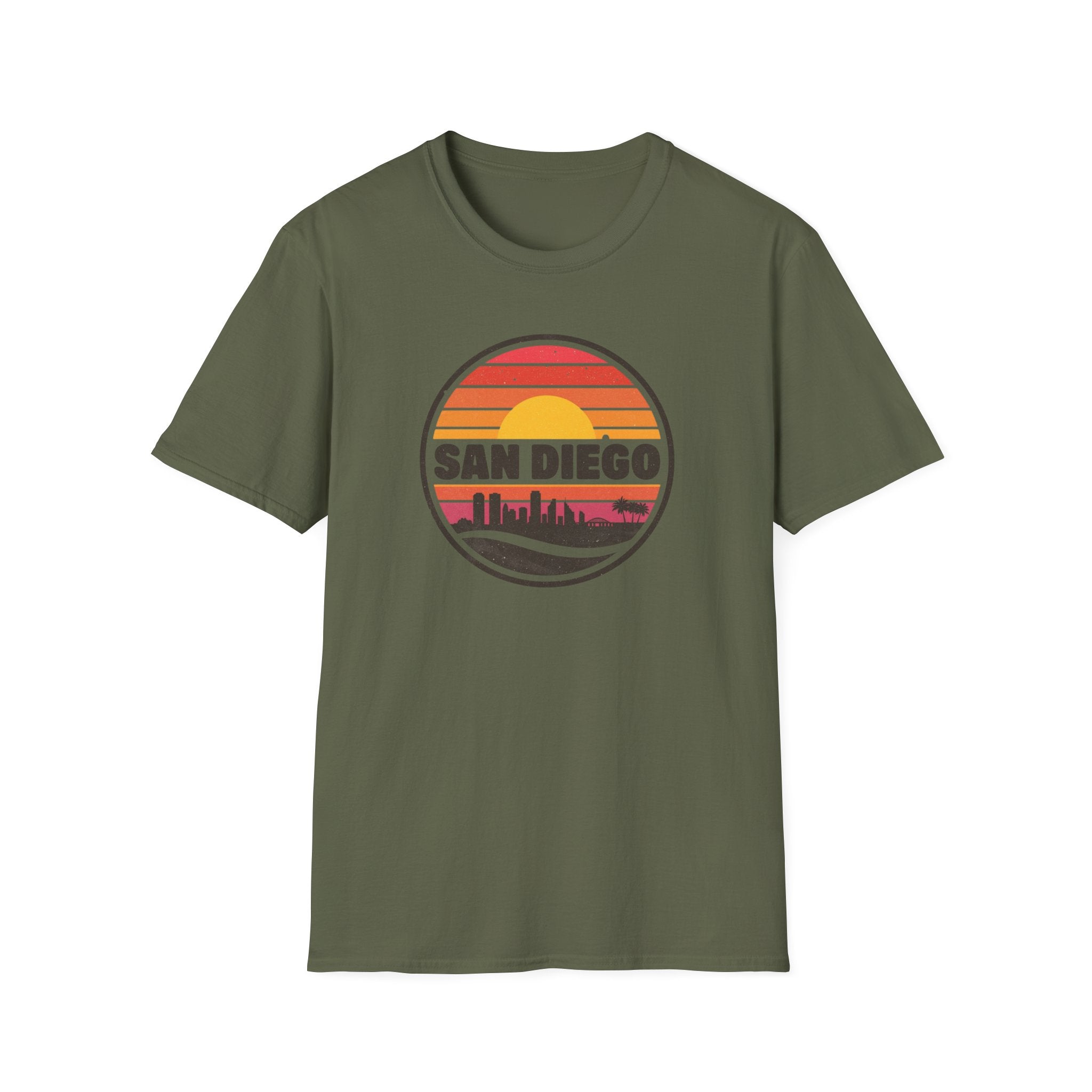 San Francisco Retro Sunset T-Shirt