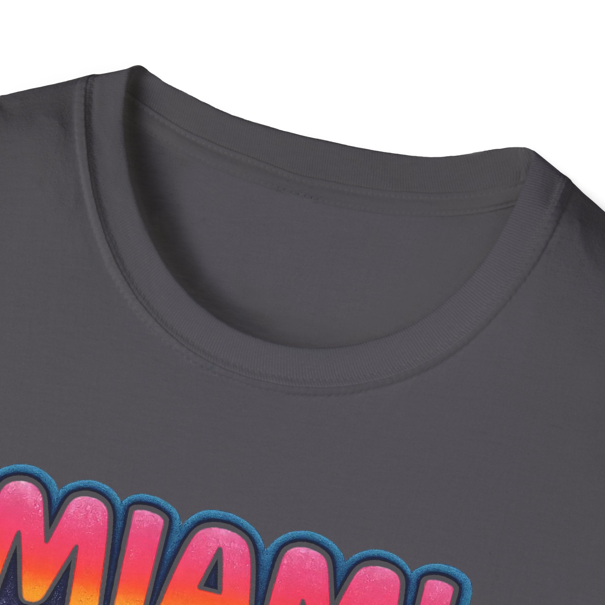 Miami Caliente Sunset T-Shirt — Vintage Palm Beach Vacation Tee